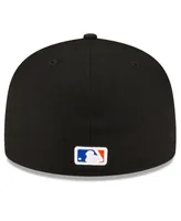 Men's New Era Black York Mets Authentic Collection Alternate On-Field 59FIFTY Fitted Hat