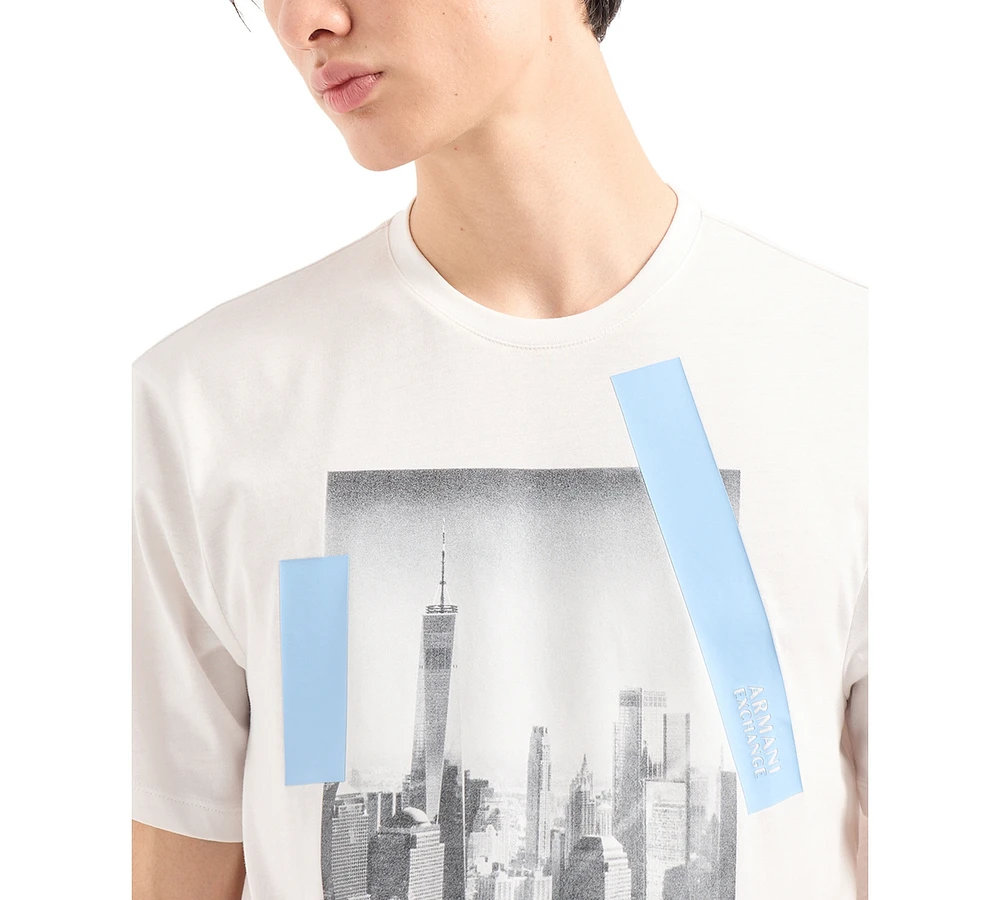 A|X Armani Exchange Men's Regular-Fit City Graphic T-Shirt