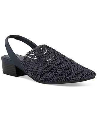 Jones New York Women's Carolton Woven Slingback Flats