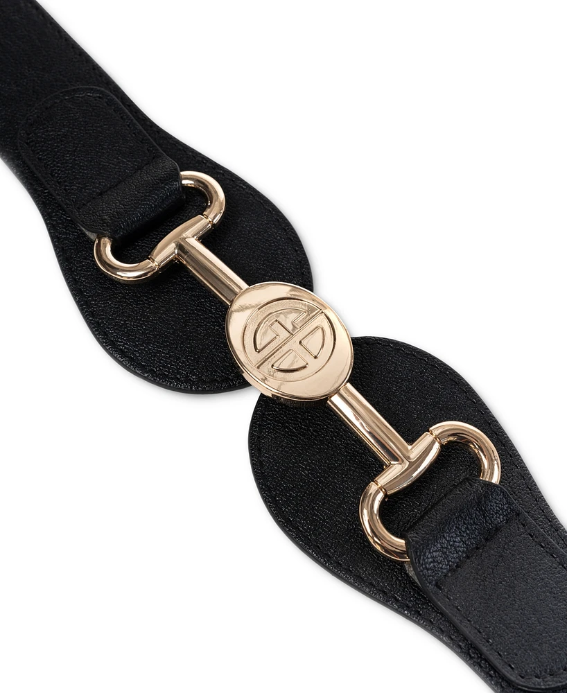 Giani Bernini Women's Logo Horse Bit Stretch Belt