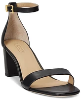 Lauren Ralph Women's Logan Block Heel Dress Sandals