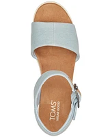 Toms Women's Diana Platform Wedge Sandals