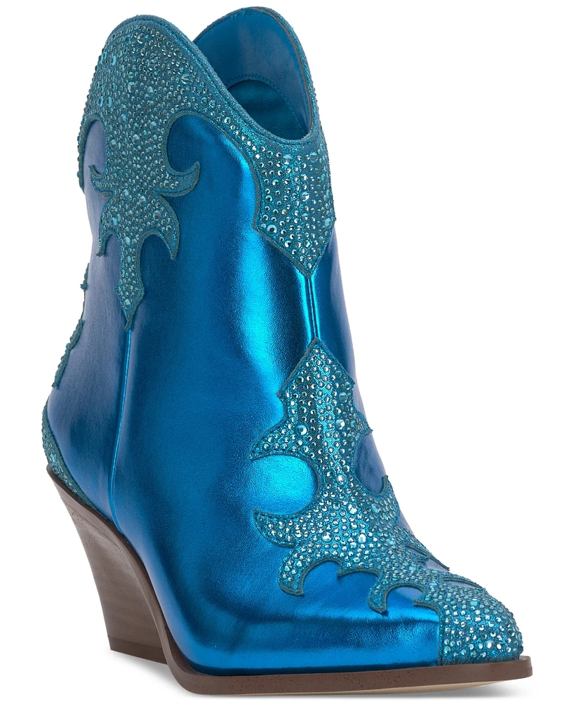 Jessica Simpson Zolly Rhinestone Cowboy Booties