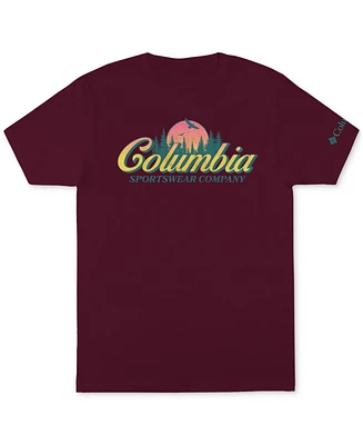 Columbia Men's Weekend Logo Graphic T-Shirt