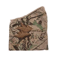 Muk Luks Men's Quietwear Camo Knit Neck Gaiter, Adventure, One