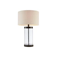 Home Outfitters Clear Table Lamp