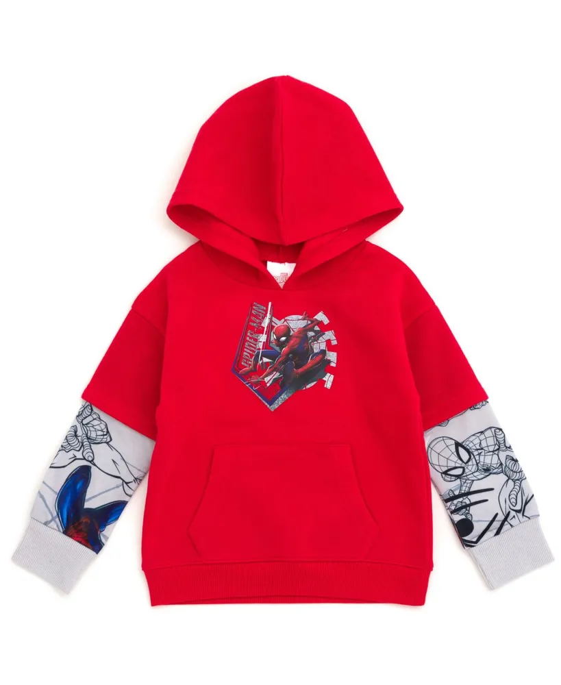 Hybrid Toddler Boys Spiderman Hoodie, T-shirt and Joggers, 3 Piece