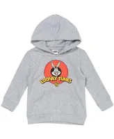 Looney Tunes Toddler Boys Buggs Bunny Fleece Fashion Pullover Hoodie