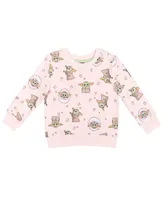 Starwars Toddler Girls Star Wars The Mandalorian Baby Yoda Sweatshirt