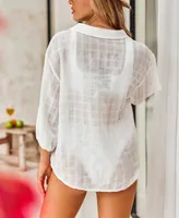 Women's Alabaster Breeze Cover-Up Top