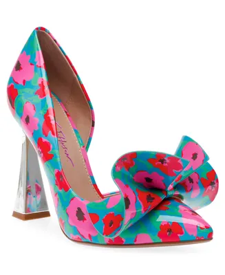 Betsey Johnson Women's Nobble Sculpted Bow Pumps