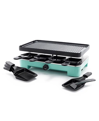 GreenLife Raclette Grill for 8 Person - Gift Box