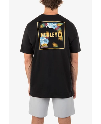 Hurley Men's Everyday Four Corners Short Sleeves T-shirt