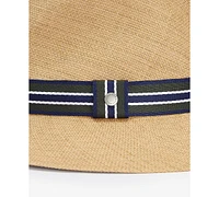 Barbour Men's Rothbury Summer Striped-Trim Fedora Hat
