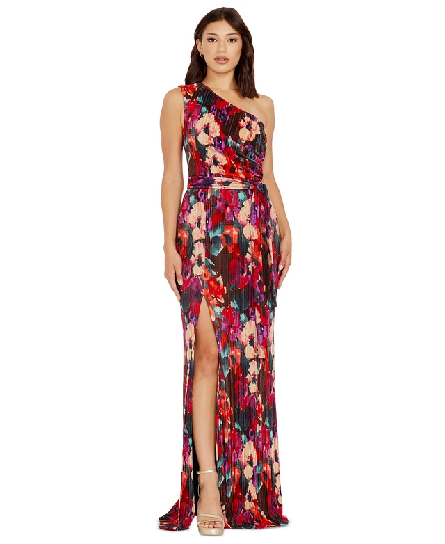 off shoulder denim maxi dress My Way One Shoulder Denim Maxi Dress – A-Line Midi Dress with Front Po –  VmB Boutique