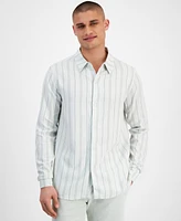 And Now This Men's Regular-Fit Linen Shirt