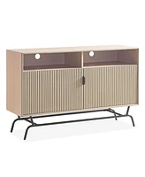 Furniture of America 47.25" Mdf Courtney Modern Two Cabinet Buffet