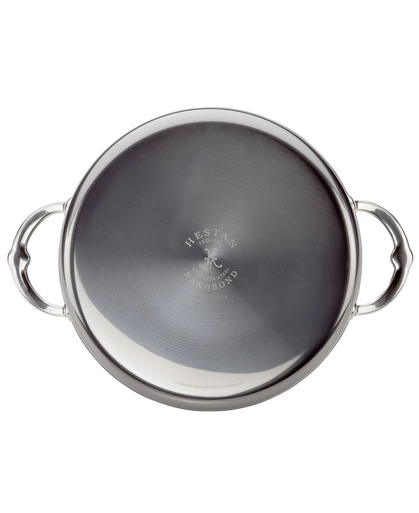 Hestan NanoBond Titanium Stainless Steel 3.5-Quart Covered Sauteuse