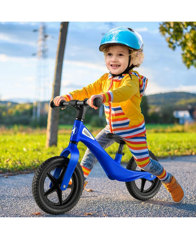 Kids Balance Bike with Rotatable Handlebar and Adjustable Seat Height