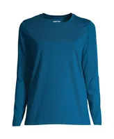 Lands' End Women's Relaxed Supima Cotton T-Shirt