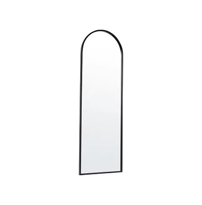 Arched Wall Mirror, Metal Framed Mirror For Hallways, Entryways, Dining And Living Rooms