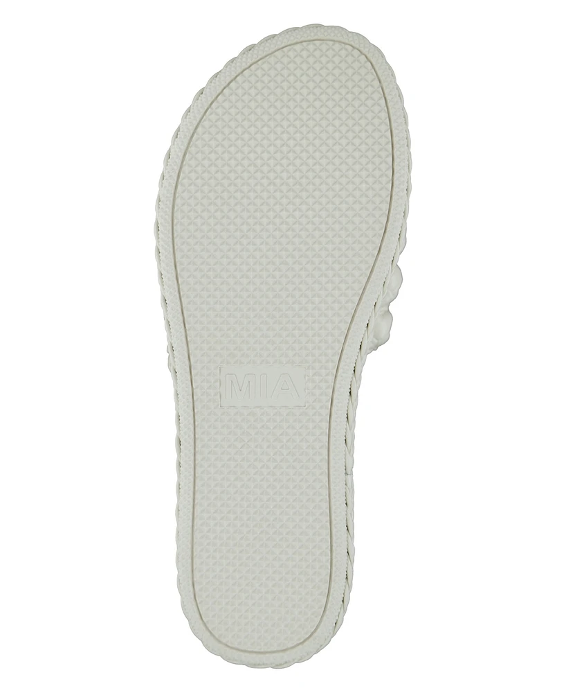 Mia Women's Bri Slip-On Slide Sandals