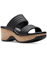 Clarks Women's Chelseah Path Slide Wedge Sandals