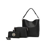 Mkf Collection Ultimate Hobo Bag with Pouch Wallet by Mia K.