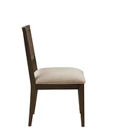 Ink+Ivy Kelly 19" 2-Pc. Fabric Upholstered Armless Dining Chair