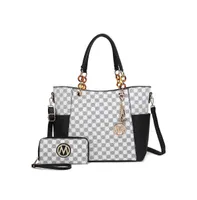 Mkf Collection Merlina 2 Pcs Tote Handbag with Wallet