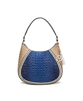 Mkf Collection Naira Crocodile Hobo Shoulder Handbag by Mia K.