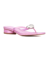 Olivia Miller Women's Love Buzz Flat Sandal