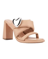 Olivia Miller Women's Lovey Dovey Heel Sandal