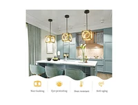 Modern Led Pendant Light with 42 Inches Adjustable Suspender