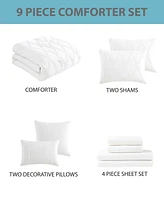 Hallmart Collectibles Goranna 9-Pc. Comforter Set, King