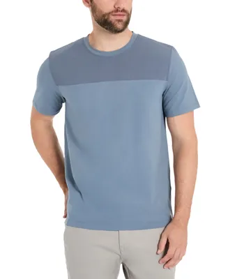 Kenneth Cole Men's Colorblocked Stretch Crewneck T-Shirt