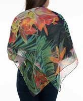 I.n.c. International Concepts Women's Jungle-Print Oversized Square Scarf, Created for Macy's