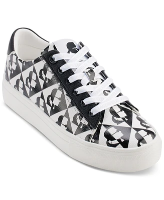 Karl Lagerfeld Paris Cate Diamond Lace Up Sneakers