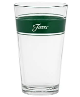 Fiesta Tropical Frame 16 Ounce Tapered Cooler Glass, Set of 4