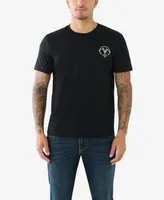 True Religion Men's Short Sleeve Classic Mfg Logo T-shirt