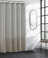 Kenneth Cole New York Waffle Shower Curtain, 72" X 70"