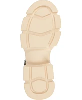 Journee Collection Women's Droit Platform Round Toe Sandals