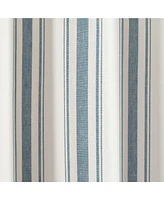 Farmhouse Stripe Yarn Dyed Eco-Friendly Recycled Cotton Window Curtain Panels