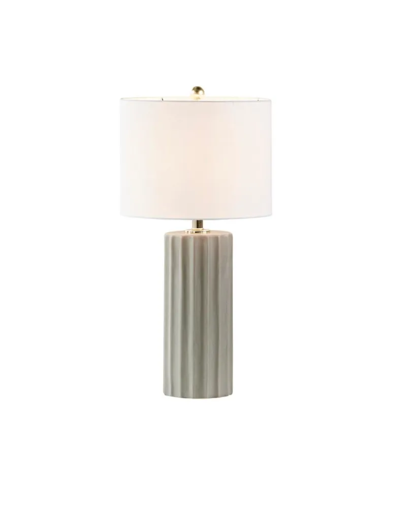 Glendale Ribbed Ceramic Table Lamp