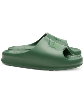 Lacoste Men's Croco 2.0 Evo Slip-On Slide Sandals