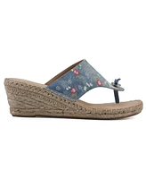 White Mountain Women's Beachball Espadrille Wedge Sandals