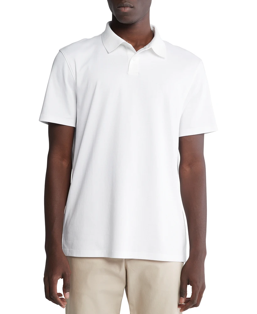 Calvin Klein Men's Short Sleeve Supima Cotton Polo Shirt