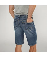 Silver Jeans Co. Men's Zac Relaxed Fit Denim 12-1/2" Shorts