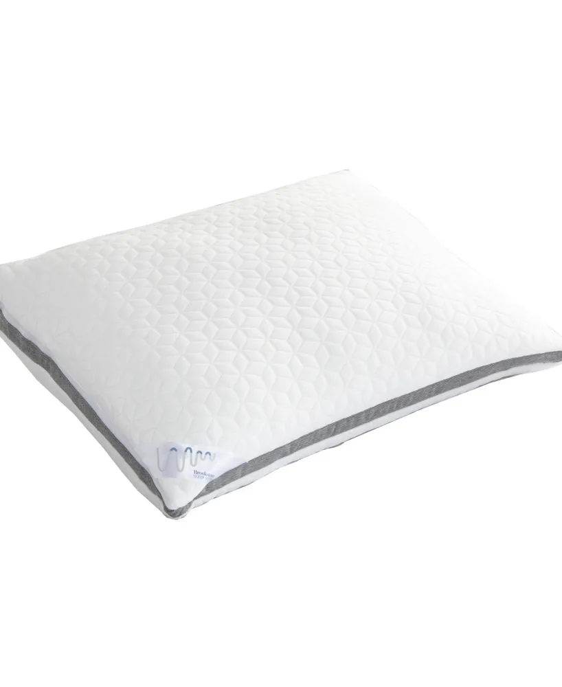 Brookstone Perfect 2-in-1 Memory Foam and Better Than Down Fill Comfort Pillow, 20 x 26