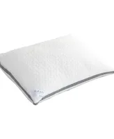 Brookstone Perfect 2-in-1 Memory Foam and Better Than Down Fill Comfort Pillow, 20 x 26